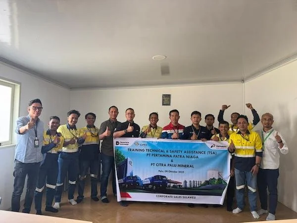Pertamina Sulawesi gelar program Technical and Safety Assistance (TSA) di PT Citra Palu Mineral. Dok. Ist