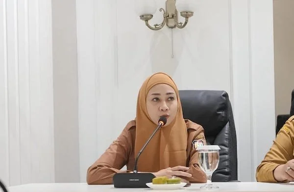 Kepala Inspektorat Kota Makassar, A. Asma Zulistia Ekayanti (Dok: Kabar Makassar).