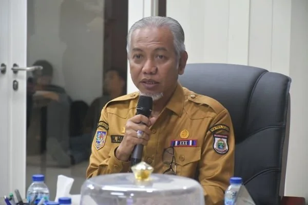 Plh Sekprov Sulbar Herdin Ismail (Dok : Ist).