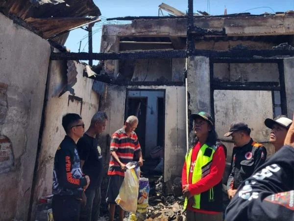 Kondisi rumah warga pasca kebakaran, (Dok: Ist).