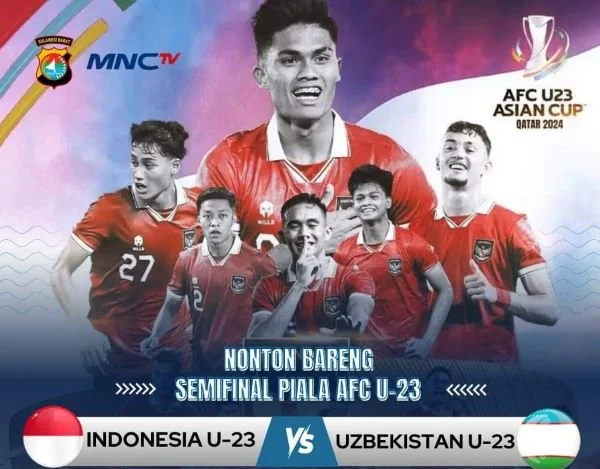 Pamflet Nonton bareng Polda Sulbar.