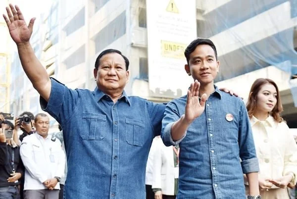 Prabowo Subianto-Gibran Rakabuming Raka pasca memenangkan Pilpres 2024. (Foto : ist).
