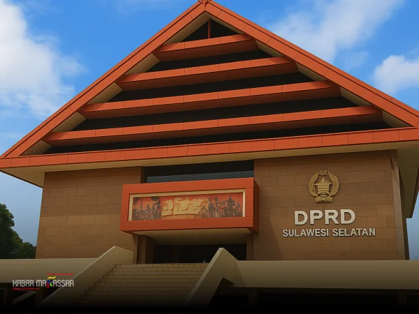 Ilustrasi Gedung DPRD Sulsel (Dok : Ilustrasi KabarMakassar).
