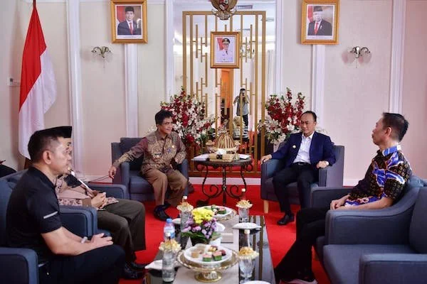Pj Gubernur Sulsel, Prof Zudan Arif Fakrulloh di Rumah Jabatan Gubernur Sulsel (Dok: Ist)