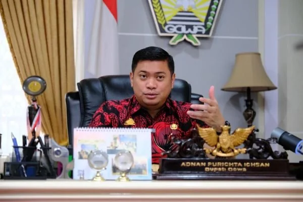 Bupati Gowa Selaku Sekretaris Jenderal Asosiasi Pemerintah Kabupaten Seluruh Indonesia, Adnan Purichta Ichsan (Dok : Ist).