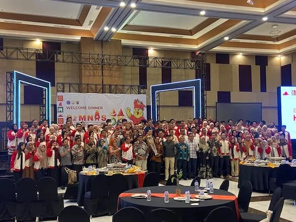 Tribute to Tim Pekan Ilmiah Mahasiswa Nasional ke-38 Tahun 2025 di Unhas Hotel and Convention (Dok: Nofi KabarMakassar)