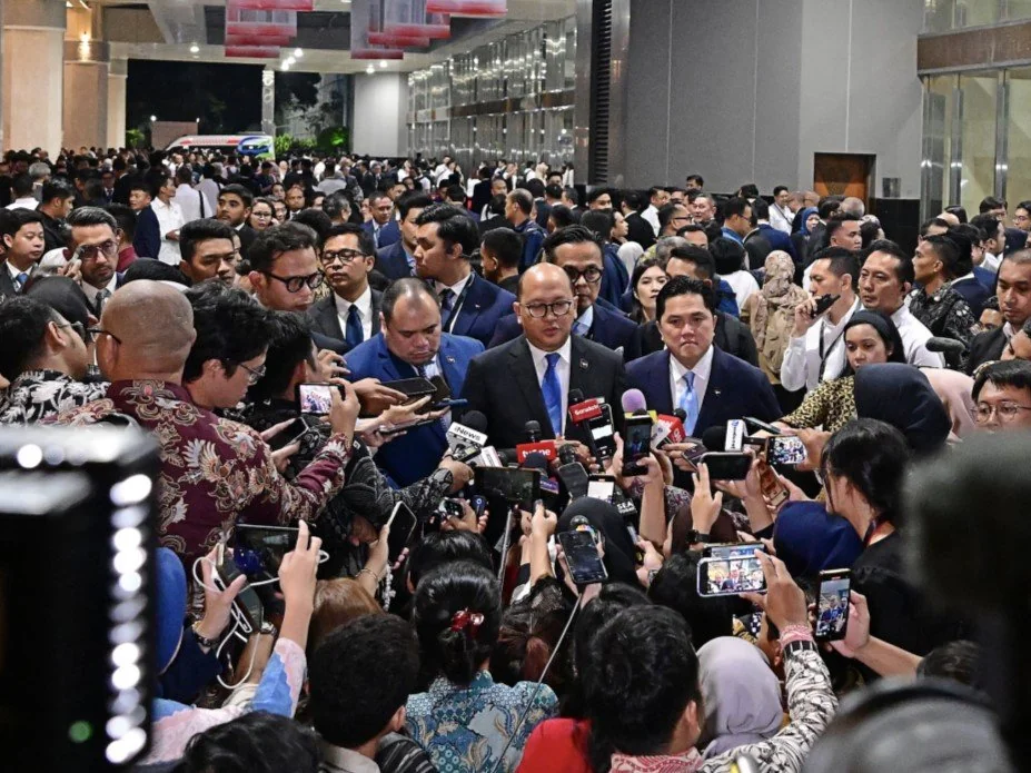 Kepala BPI Danantara sekaligus Menteri Investasi dan Hilirisasi/Kepala BKPM, Rosan Roeslani, usai menghadiri acara Town Hall Danantara Indonesia 2025 di Jakarta Convention Center (Dok : ist).