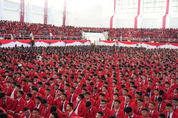 Pengenalan Kehidupan Kampus bagi Mahasiswa Baru (PKKMB) Universitas Hasanuddin (Dok : Ist).