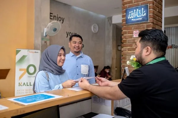 Pemesanan tiket Cahaya Bone yang kolaborasi bersama Kallafriends dengan nama #DitraktirKallaFriends (Dok : Ist).