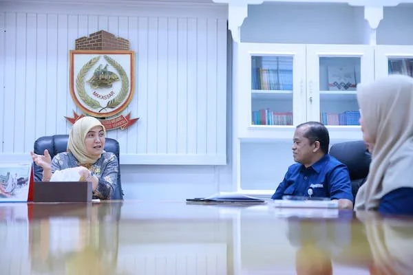 Wakil Wali Kota Makassar, Aliyah Mustika Ilham dalam rapat bersama BPJS Kesehatan (dok ist)
