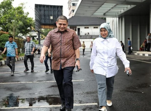 Wali Kota Makassar terpilih, Munafri Arifuddin, bersama wakilnya, Aliyah Mustika Ilham (dok ist)
