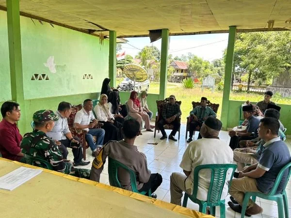 Dit Intelkam bidang ekonomi Polda Sulawesi Selatan gelar sosialisasi terkait konflik agraria kepada warga Butta Panrannuangku.