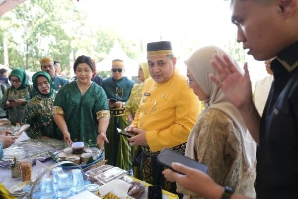 Wali Kota Makassar, Munafri Arifuddin saat Menghadiri Puncak Peringatan Hari jadi ke-66 Tahun Kabupaten Barru (Dok: Ist).