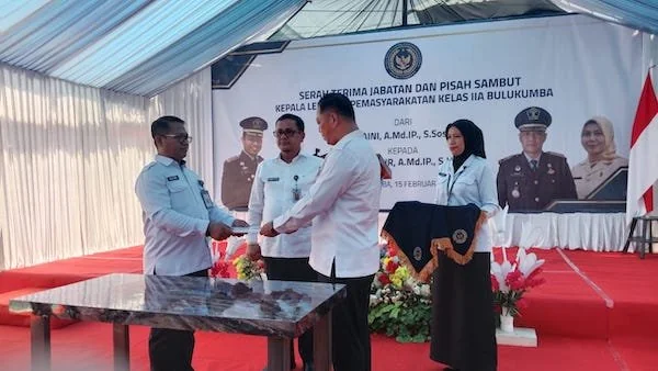 Serah Terima Jabatan  Kalapas Bulukumba (FitriAni Lestari)