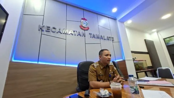 Camat Tamalate, Muh Aril Syahbani (Dok: KabarMakassar).
