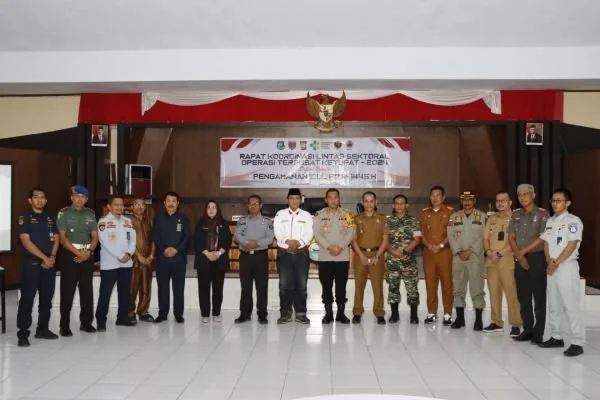 Polres Bulukumba Gelar Rakor Lintas Sektoral Bahas Pengamanan Jelang Idulfitri 2024.
