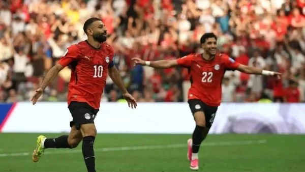 Selebrasi Para Pemain Mesir merayakan kemenangan setelah memenangkan pertandingan babak 32 besar Piala Dunia 2026 antara Australia dan Mesir di Stadion Dallas di Arlington, (Dok: Ist).