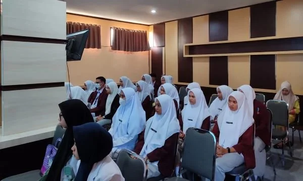 Mahasiswa dari berbagai perguruan tinggi di Sulsel menjalani masa orientasi di RSUD Andi Sulthan Daeng Radja Bulukumba (Dok : Ist).