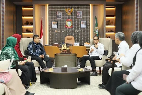 Audiens Wali Kota Makassar Munafri Arifuddin dengan Jajaran BPPMHKP (Dok: Ist).