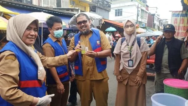 Dinas Kesehatan Makassar bersama BBPOM Sidak Pasar Takjil.