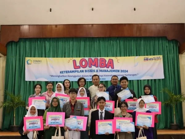 Lomba Keterampilan Bisnis dan Manajemen oleh Program Studi D3 Sekretari STARKI (Dok : Ist).