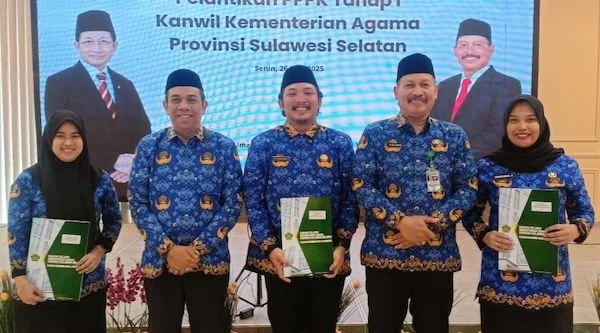 Dok. Ist. Pelantikan PPPK Lingkup Kemenag Sulsel