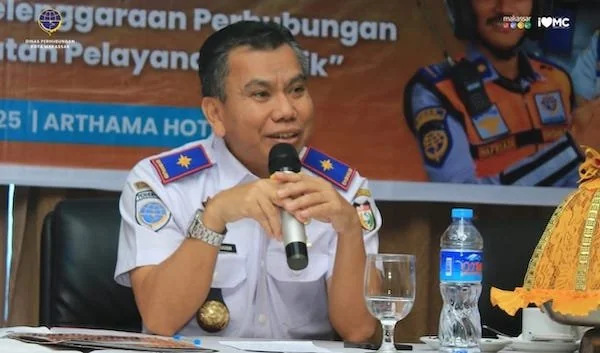 Kepala Dinas Perhubungan Kota Makassar, Zainal Ibrahim (dok int)