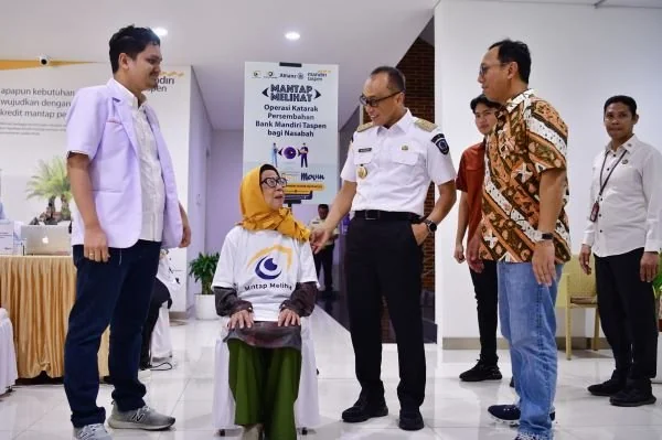 Pj Gubernur Sulsel, Prof Zudan Arif Fakrulloh pada agenda "Mantap Melihat", Rabu, (28/5).