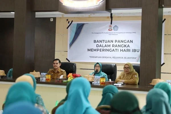 Suasana TP PKK Kota Makassar Memperingati Hari Ibu, (Dok: Ist).
