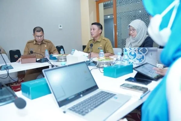 Plh Sekretaris Provinsi Sulsel, Andi Darmawan Bintang di Kantor Gubernur Sulsel (Dok: Ist).