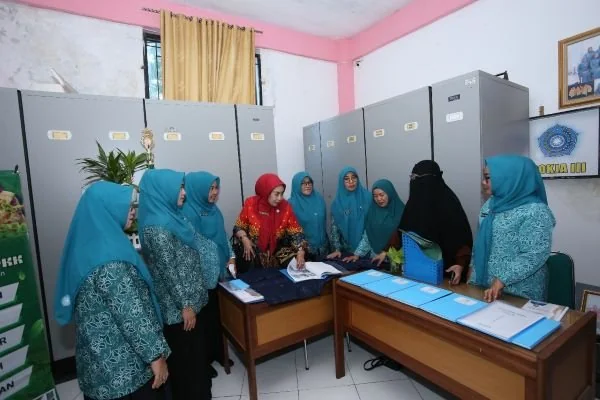Kunjungan tim SMEP TP PKK Sulsel di TP PKK Luwu (Dok : Ist).