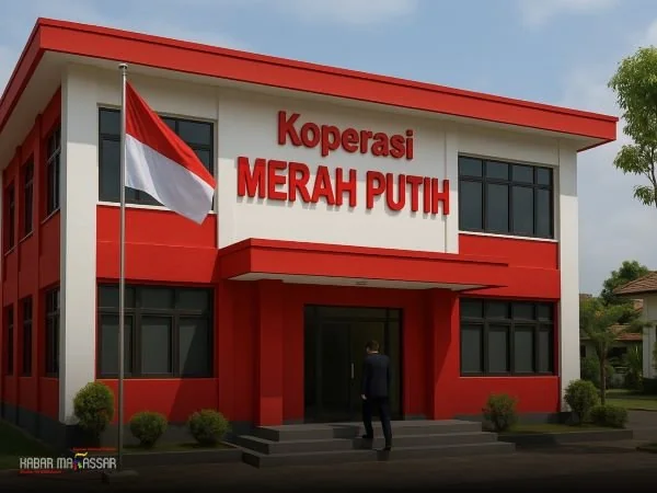 Ilustrasi Koperasi Merah Putih (Dok : KabarMakassar).