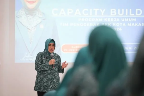Ketua TP PKK Kota Makassar, Indira Yusuf Ismail (Dok : Ist).