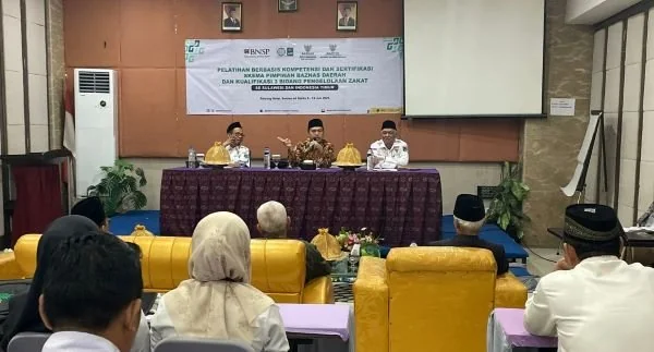 Pembukaan Pelatihan dan Sertifikasi BAZNAS (Dok : Dini KabarMakassar).