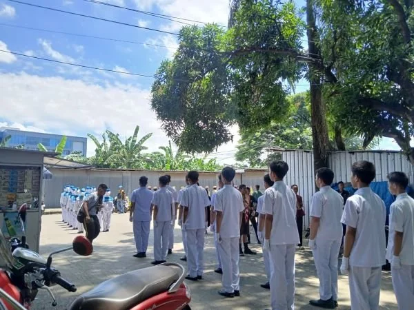 Lomba Gerak Jalan Indah. Dok. Mentari Jannang