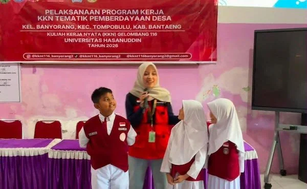 Suasana Pembekalan Siswa SD Tips Jaga Mata (Dok: Ist).