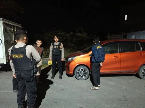 Jajaran Sat Samapta Polres Jeneponto saat melakukan patroli gabungan di sejumlah titik rawan kejahatan. Dok. Ist