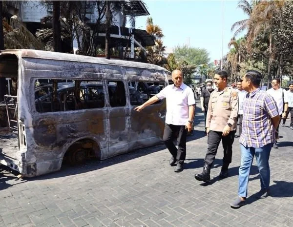 Kapolrestabes Makassar dan Itwasum Kunjungi DPRD Makassar (Dok: Ist)
