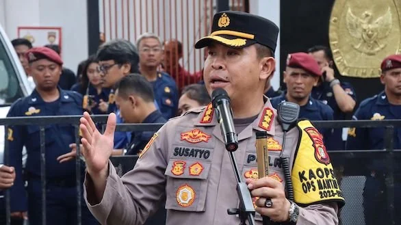 Kapolres Metro Jakarta Pusat Kombes Susatyo Purnomo. Dok Humas Polres Metro Jakarta Pusat.