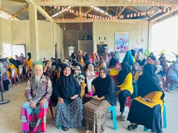 Sosialisasi dan skrining faktor risiko PenyakitTidak Menular (PTM) yang diselenggarakan oleh Bidang Pencegahan dan Pengendalian Penyakit (P2P) Dinas Kesehatan Bulukumba (Dok : Ist).