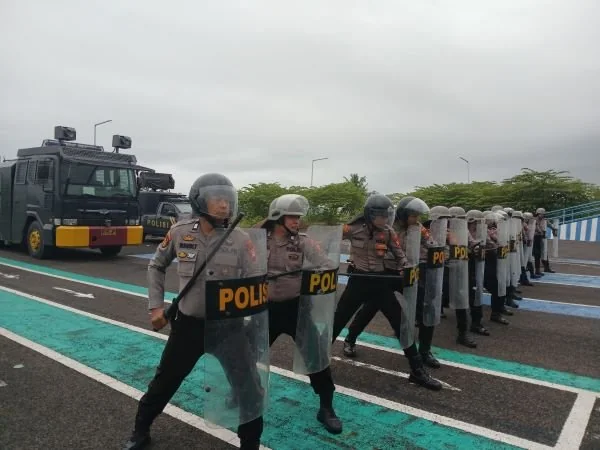 Bulukumba Gelar Latihan Pengendalian Massa. (Dok: Ist)