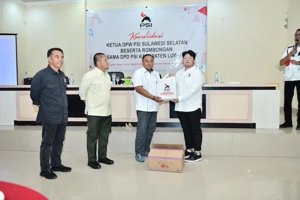 Ketua DPW PSI Sulsel, Muammar Ferirae Gandi, saat Road Show di Luwu Timur, (Dok: Ist).
