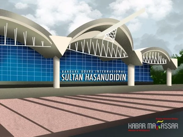 Ilustrasi Bandara Internasional Sultan Hasanuddin (Dok : KabarMakassar).