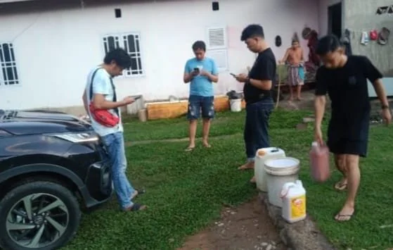 sat reskrim polres sinjai Amankan Miras Jenis Ballo (Foto :Ist)