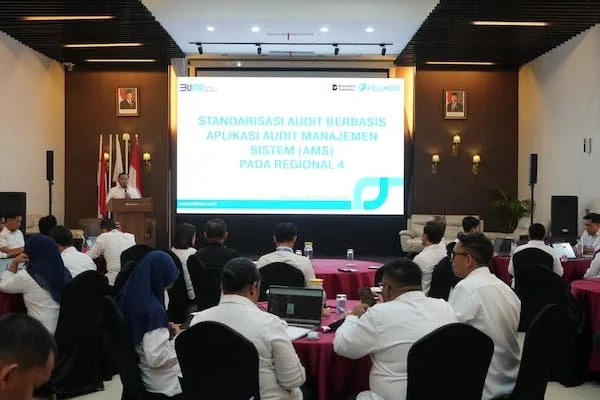 Pelindo Regional 4 melaksanakan kegiatan Standardisasi Audit Berbasis Aplikasi Audit Manajemen Sistem (Dok: Ist)