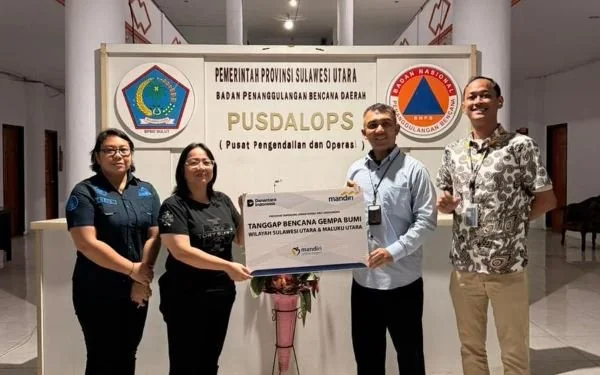 Penyaluran bantuan bagi masyarakat di Sulawesi Utara dan Maluku Utara (Dok: Ist)