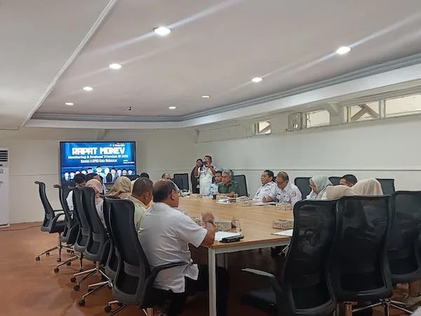 Suasana Monev Komisi A DPRD Kota Makassar (Dok: Sinta KabarMakassar).