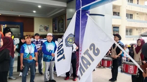 Pelepasan Jalan Sehat di Milad ke-63 Unismuh Makassar (Dok: Ist).