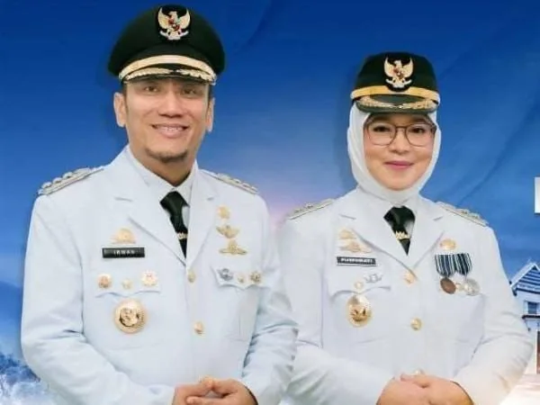 Bupati dan Wakil Bupati Luwu Timur (Dok : Ist).