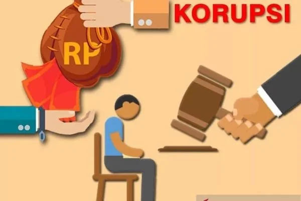 Ilustrasi APH dalam penanganan kasus tindak pidana korupsi